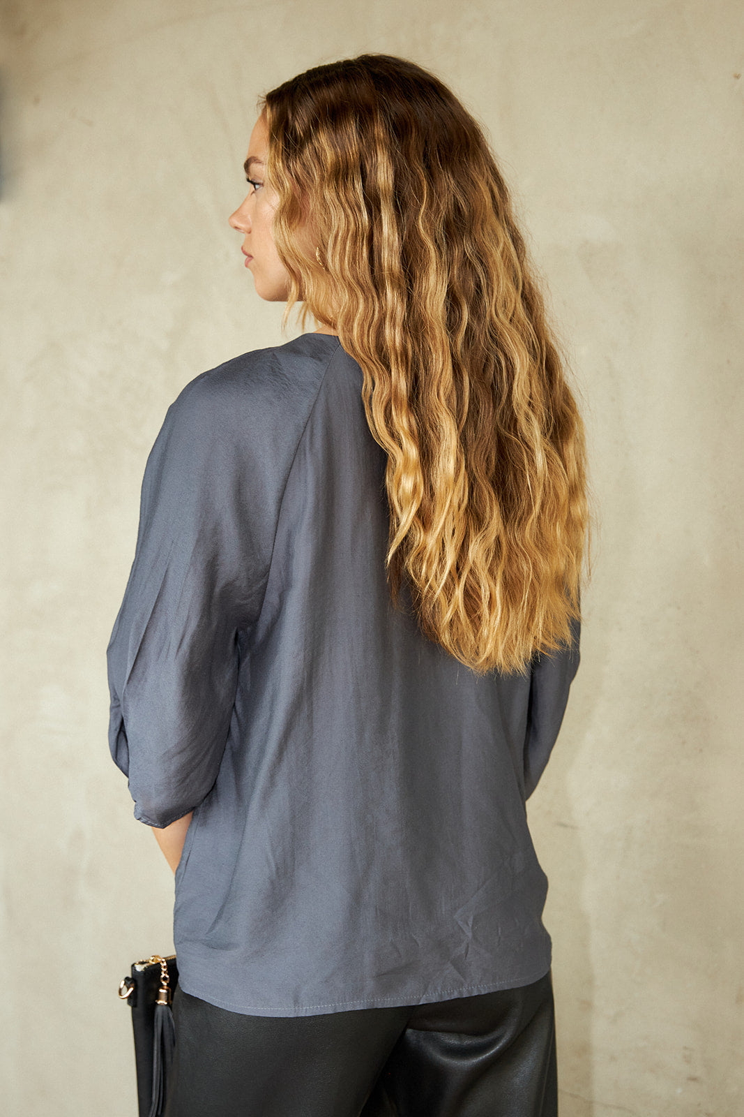 Larken Pleated Blouse - fab'rik