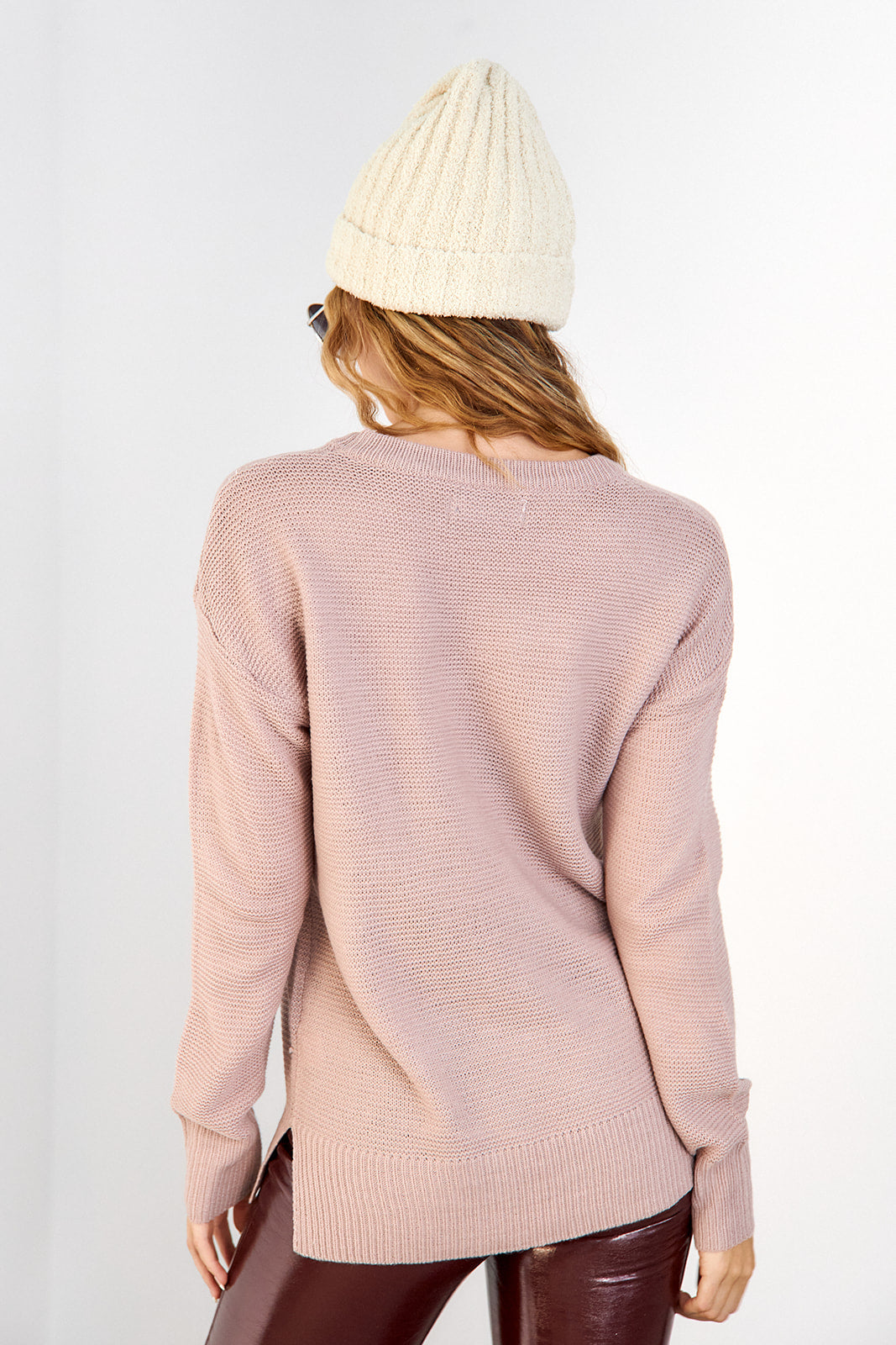 SALE - Elli Ribbed Long Sleeve Sweater - fab'rik