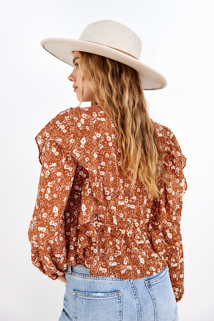 Remmi Floral Blouse - fab'rik