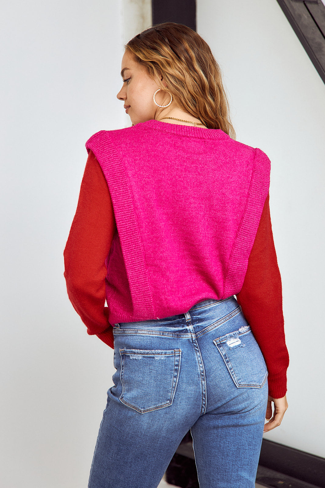 SALE - Rossie Colorblock Sweater - fab'rik
