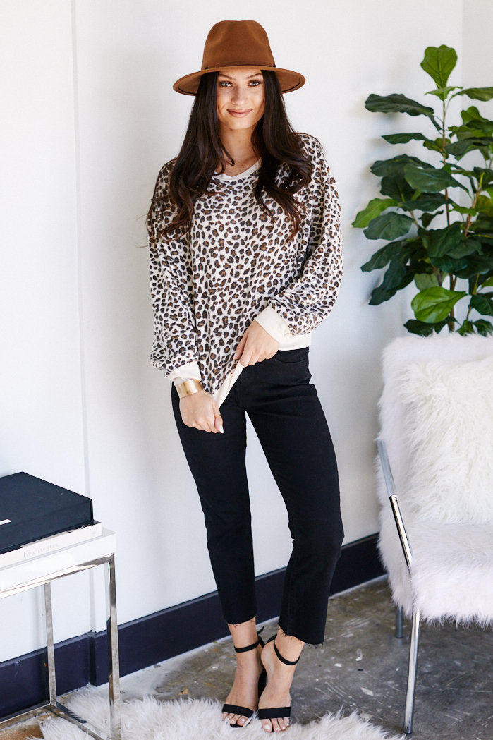 Z Supply Multi Leopard Pullover - fab'rik