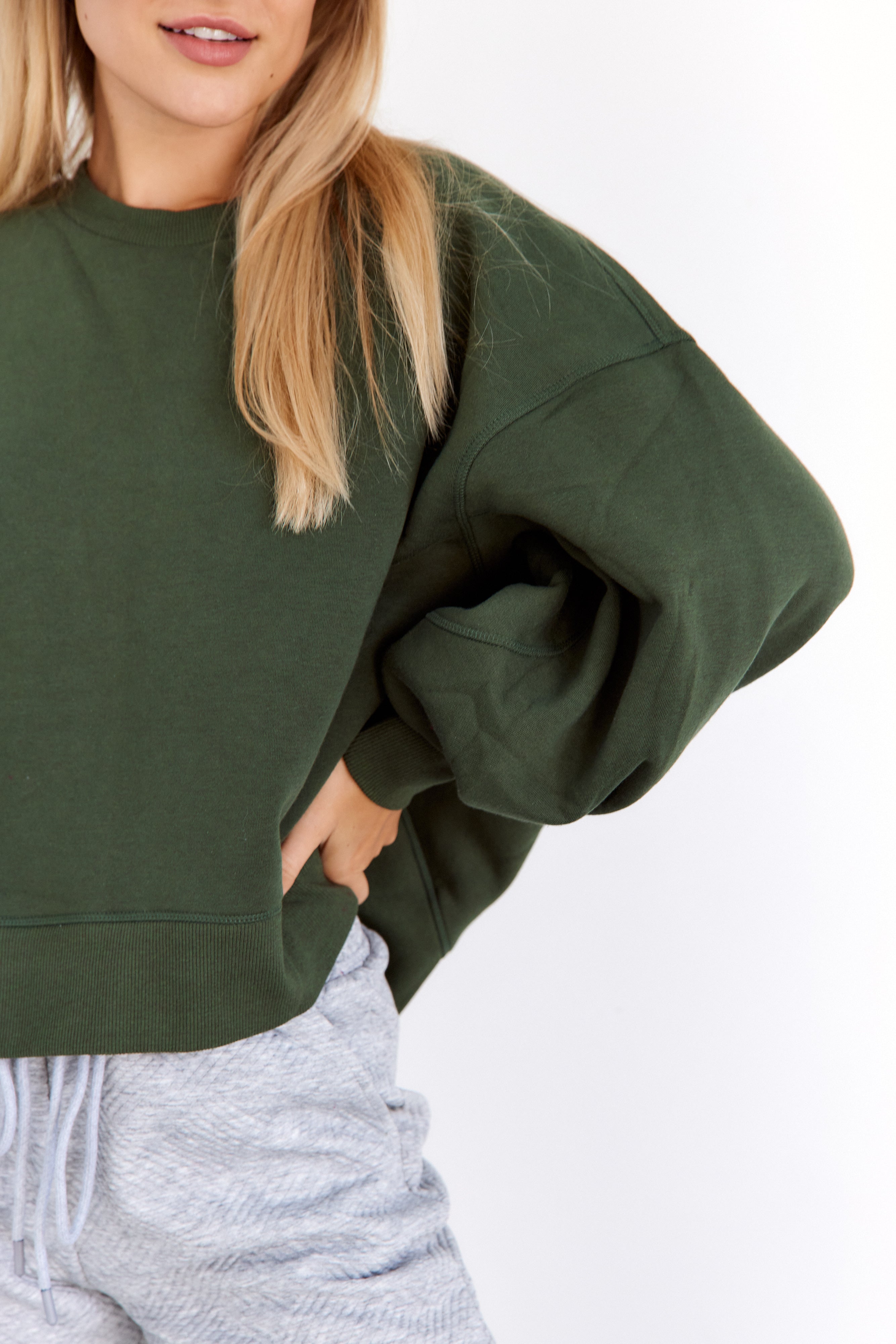 Monica Balloon Sleeve Sweatshirt - fab'rik