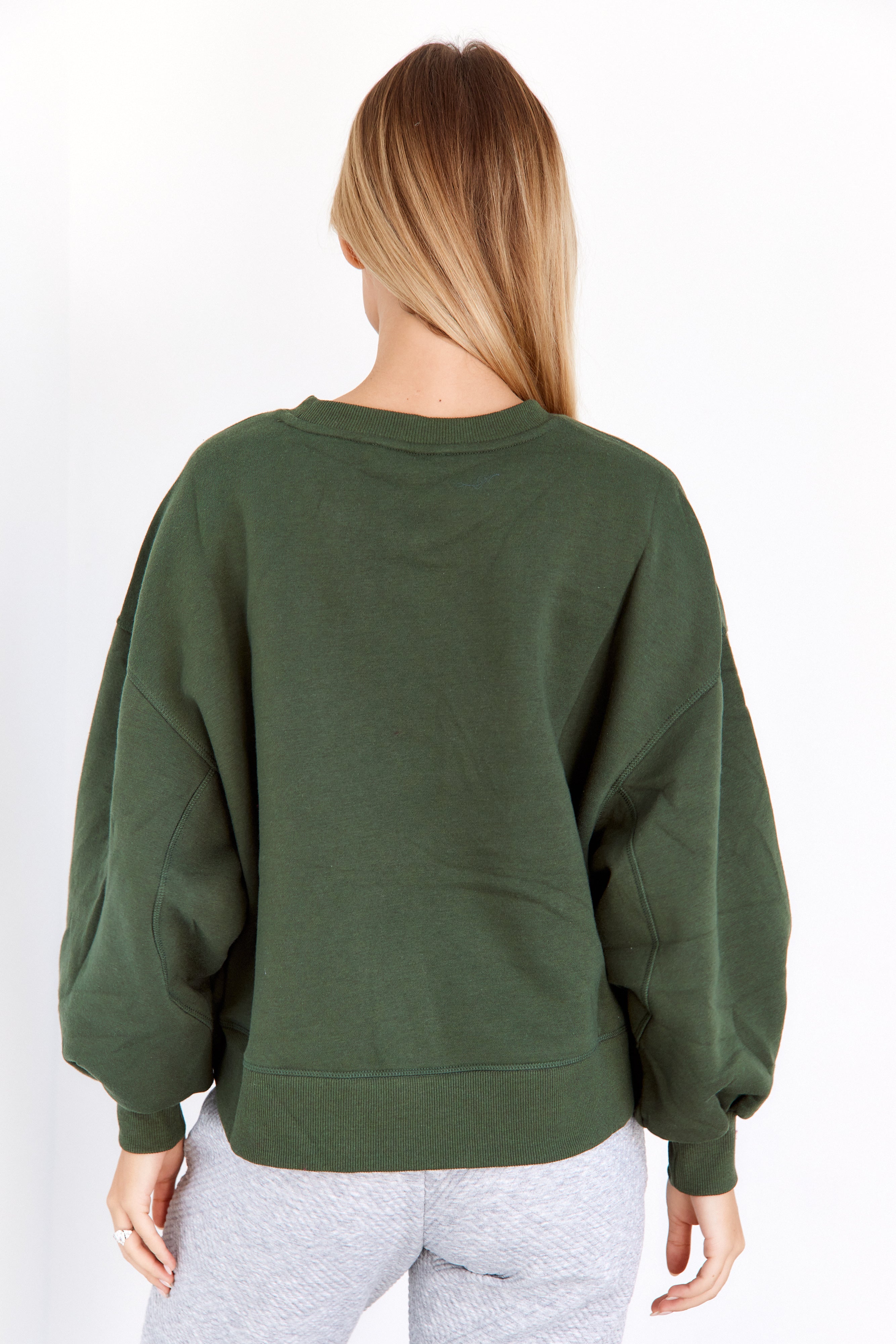Monica Balloon Sleeve Sweatshirt - fab'rik