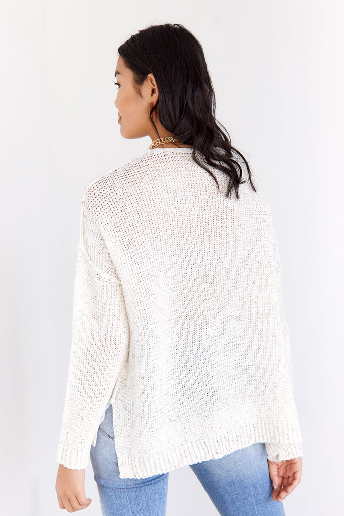 Lola V Neck Sweater - fab'rik