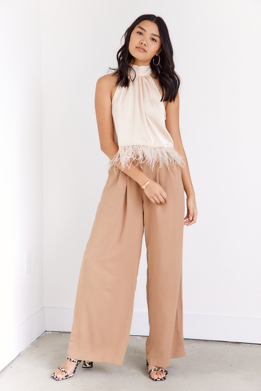 Ariyah Feather Tank - fab'rik