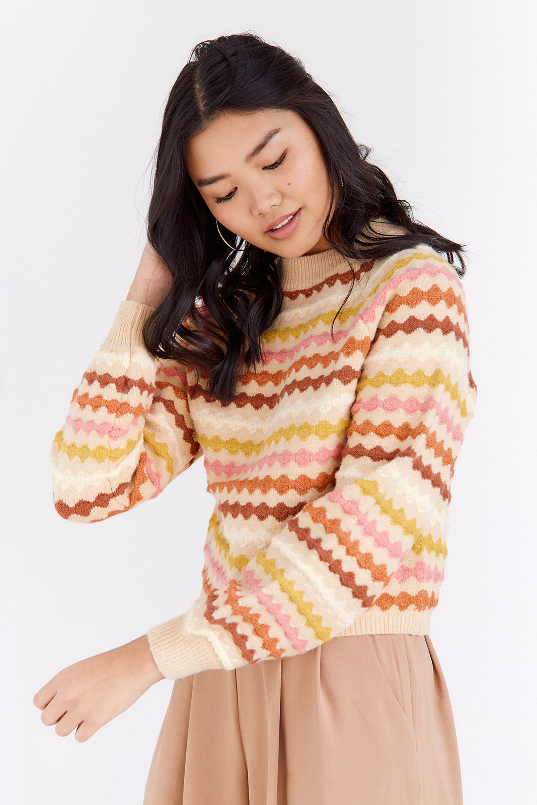 Emory Striped Sweater - fab'rik
