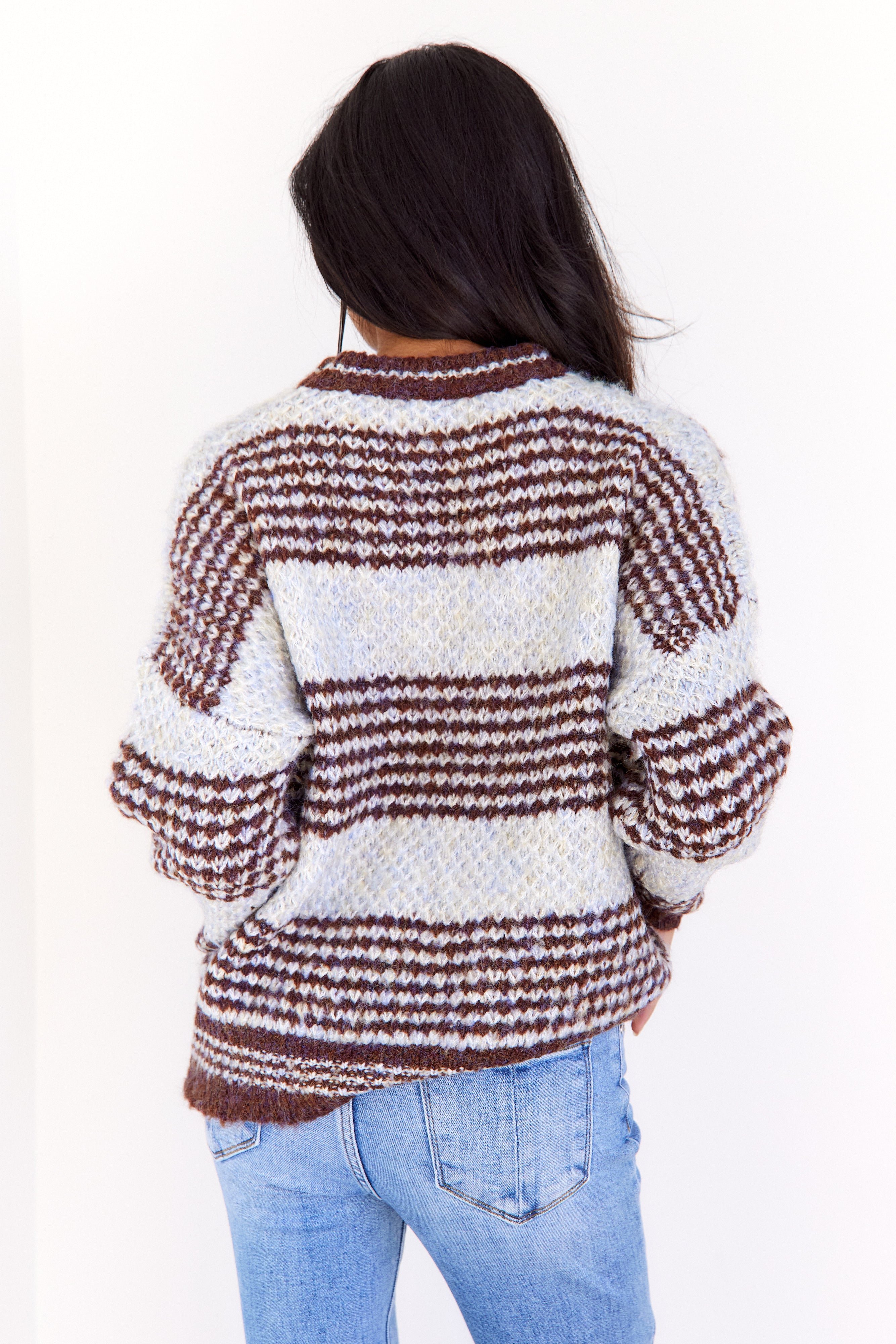 Carolina Textured Waffle Sweater - fab'rik
