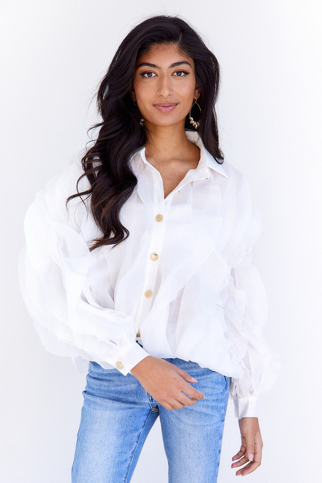 Anastasia Ruffle Blouse - fab'rik