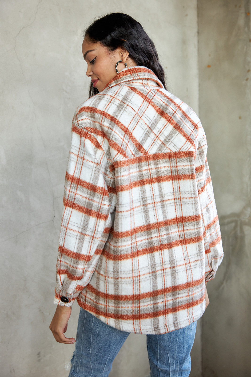 SALE - Hinton Plaid Jacket - fab'rik