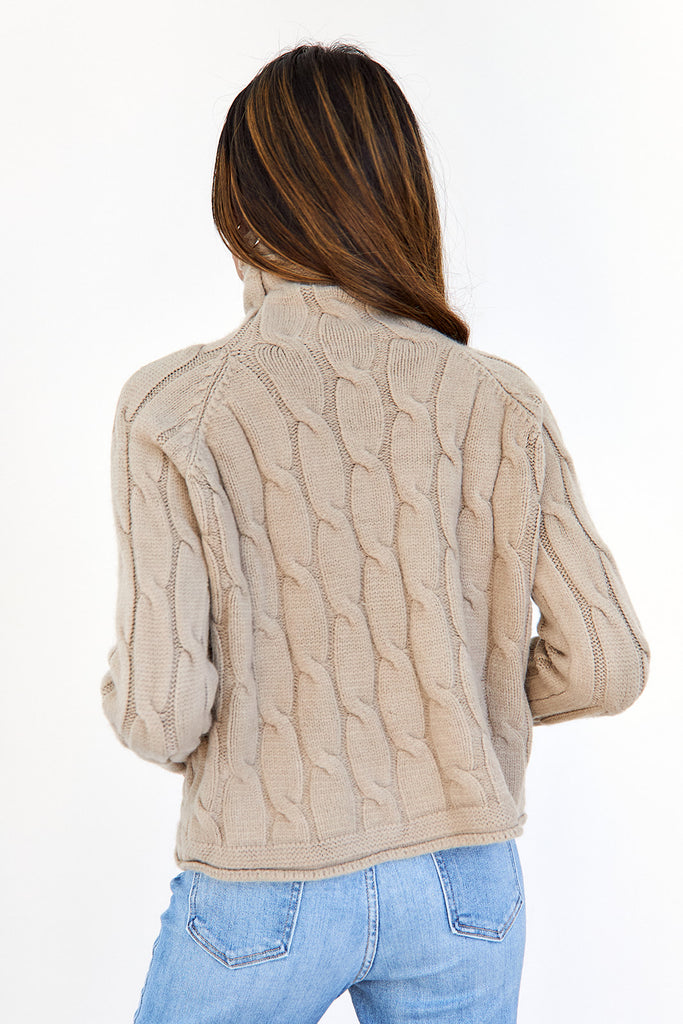 SALE - Rossie Cableknit Sweater - fab'rik