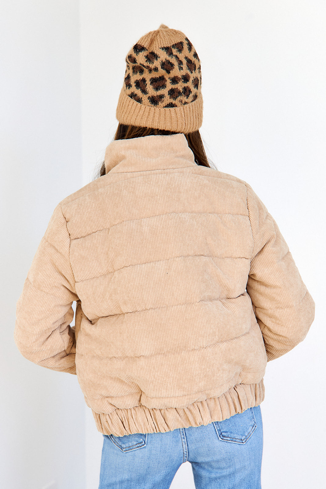 SALE - Lynden Corduroy Puffer Jacket - fab'rik
