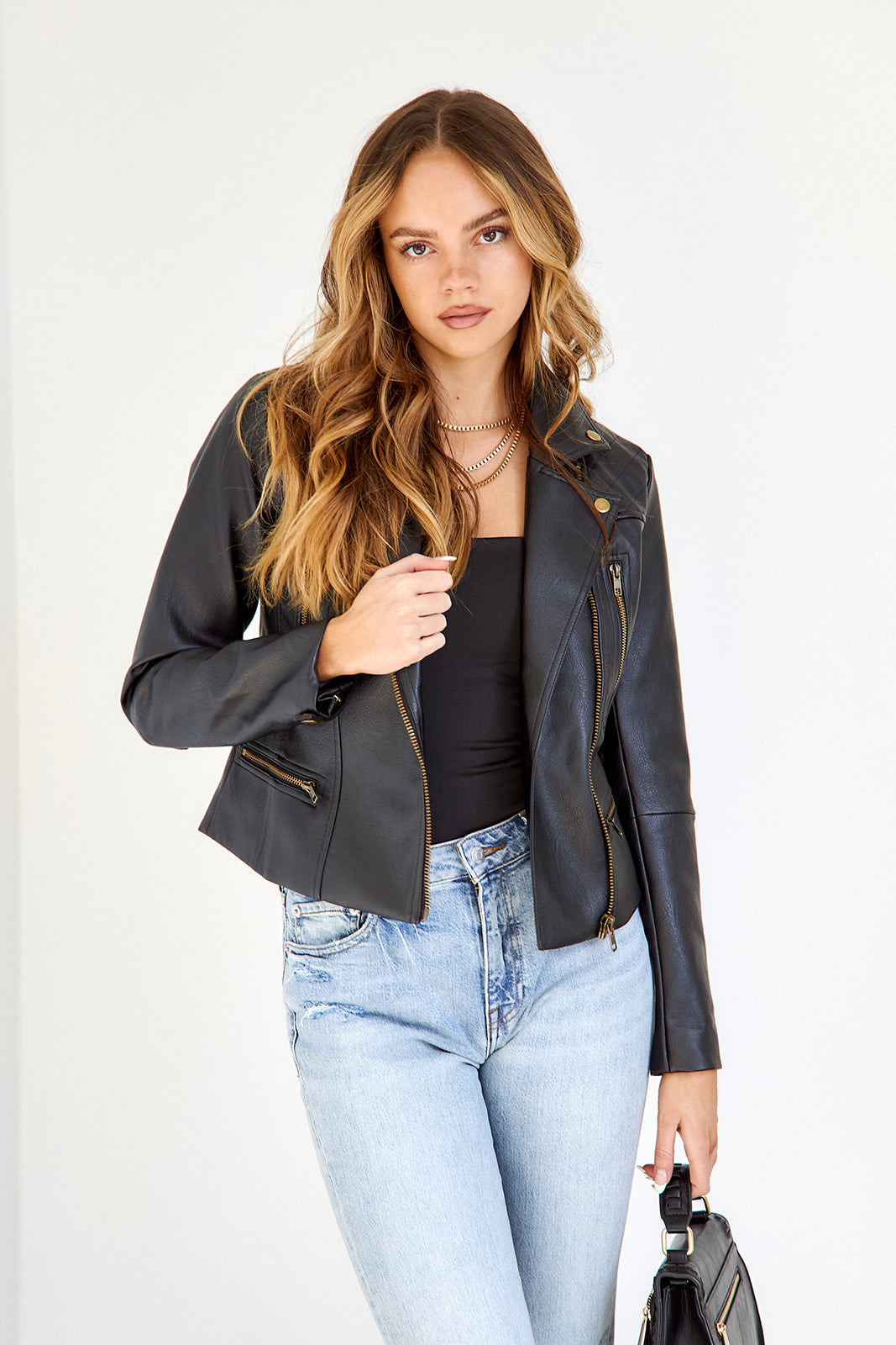 SALE - Lerma Quilted Leather Jacket - fab'rik