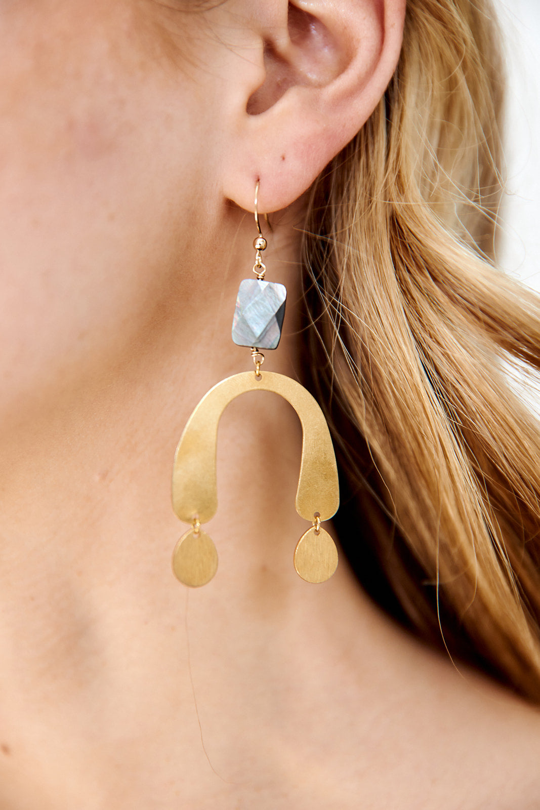 Fabulina x fab'rik Tara Brass Earrings - fab'rik