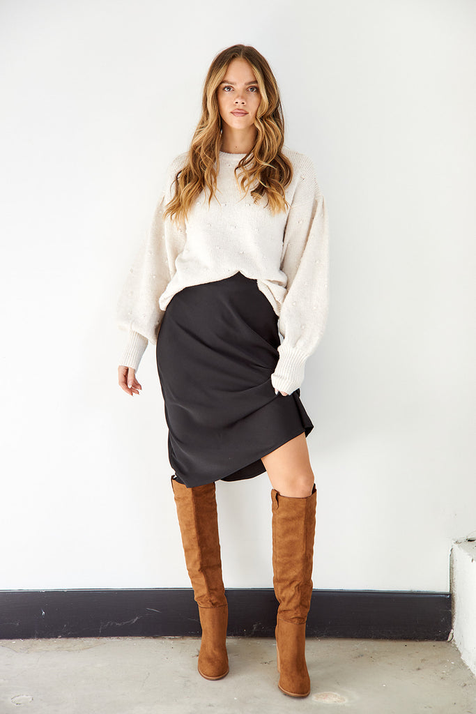 SALE - Aston Midi Skirt - fab'rik