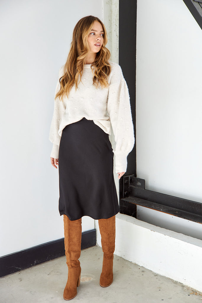SALE - Aston Midi Skirt - fab'rik
