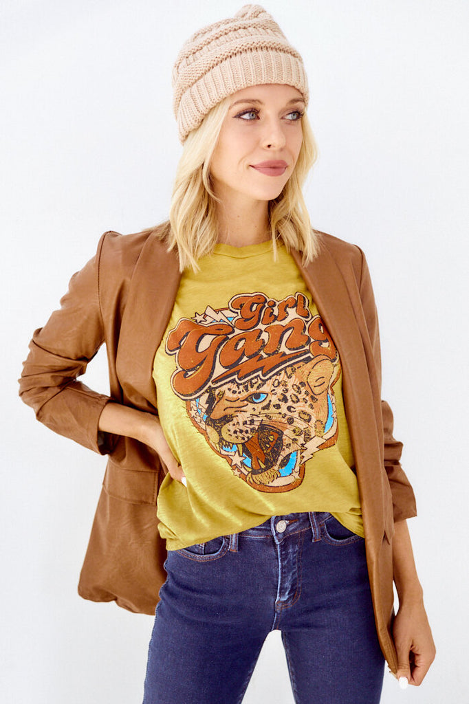 "Girl Gang" Graphic Tee - fab'rik