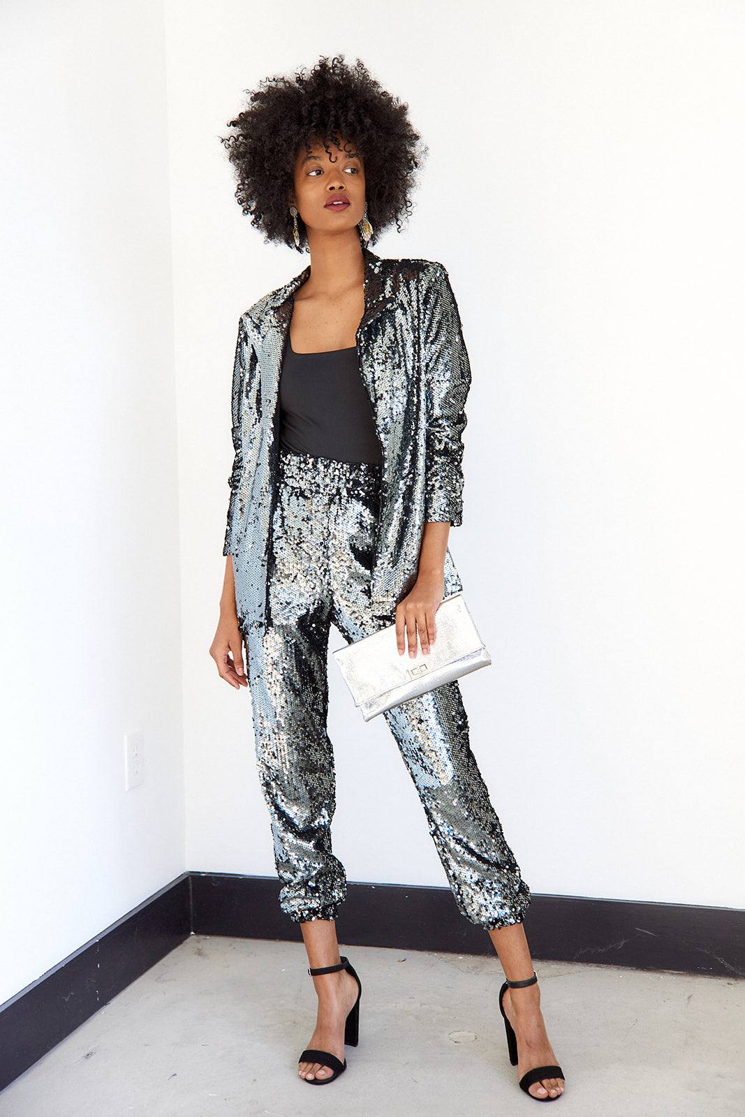 SALE - Caliana Sequin Pants - fab'rik