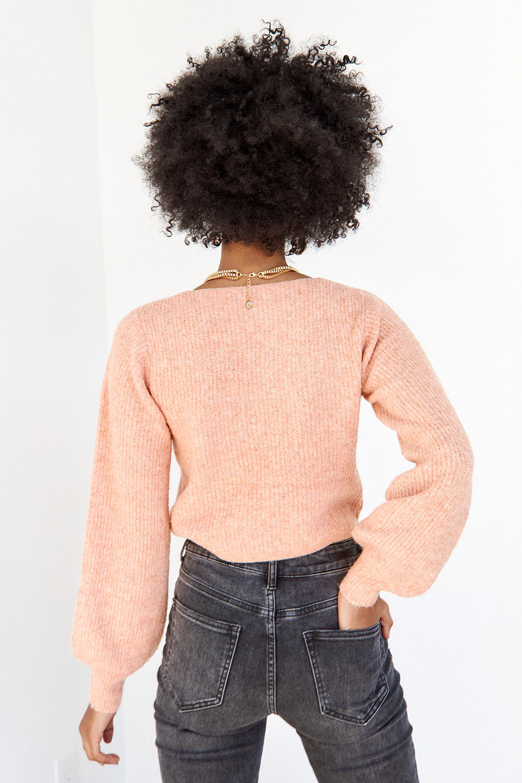 SALE - Arleigh Rouched Sweater - fab'rik