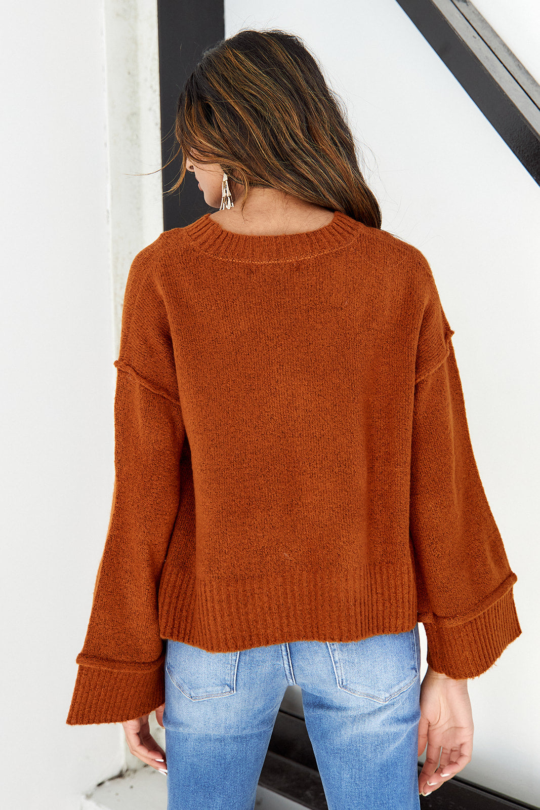 SALE - Meyer Bell Sleeve Sweater - fab'rik
