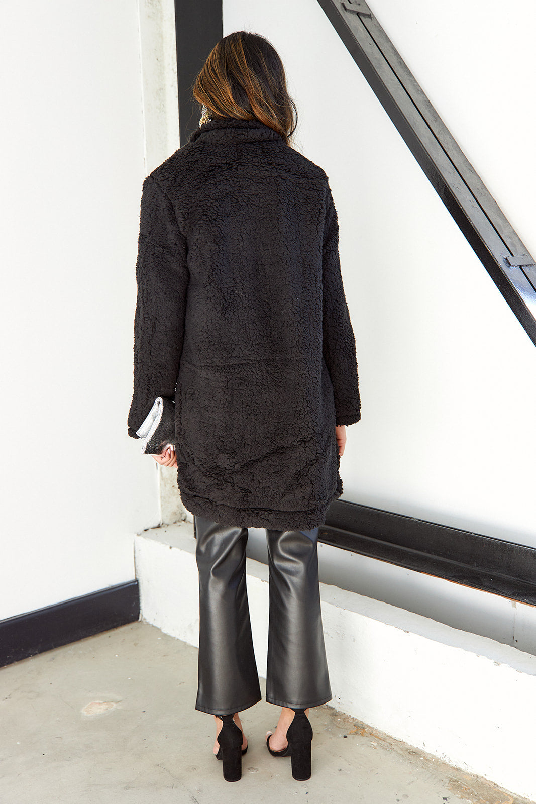 SALE - Kelzie Teddy Coat - fab'rik