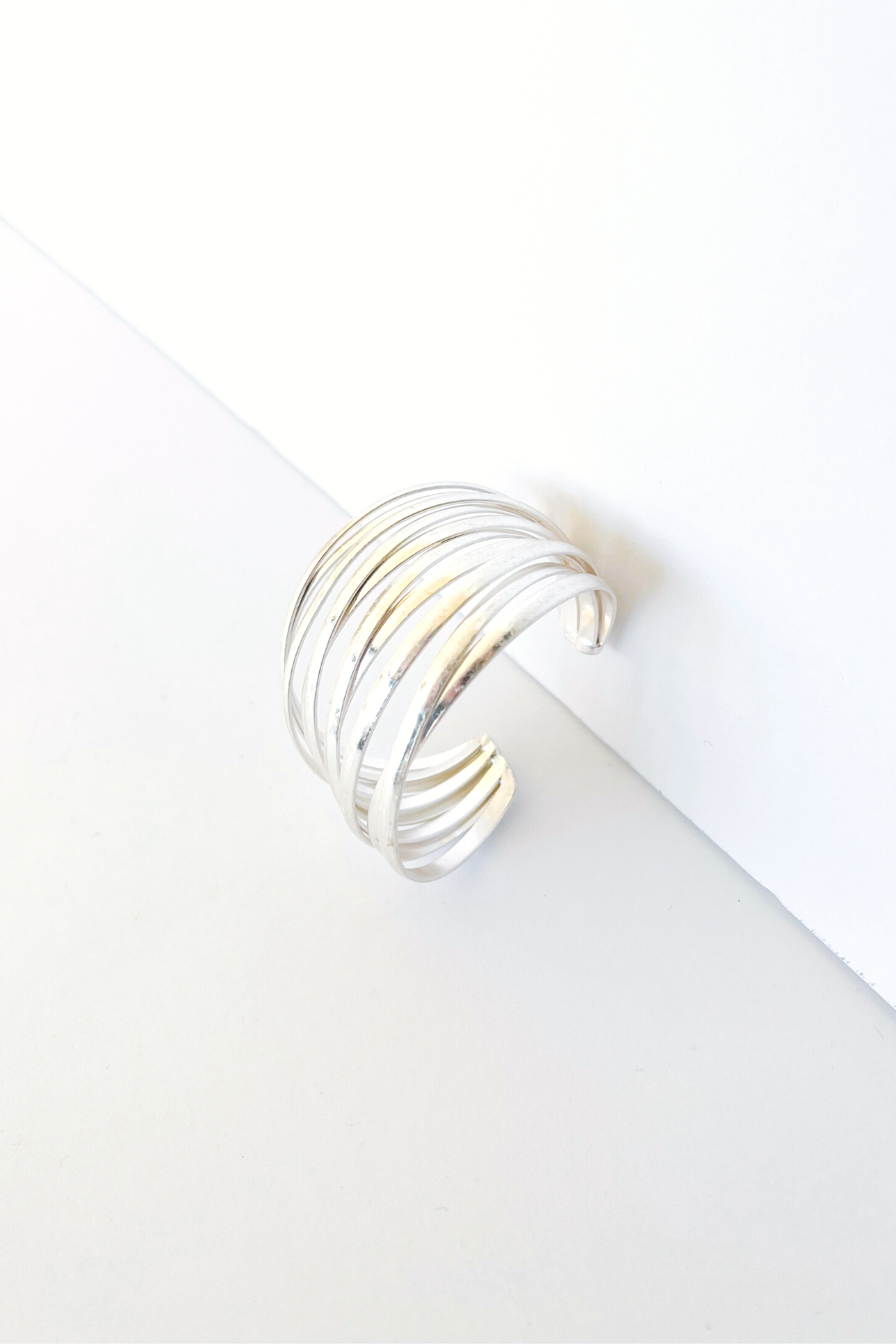 Yana Layered Metal Cuff Bracelet - fab'rik