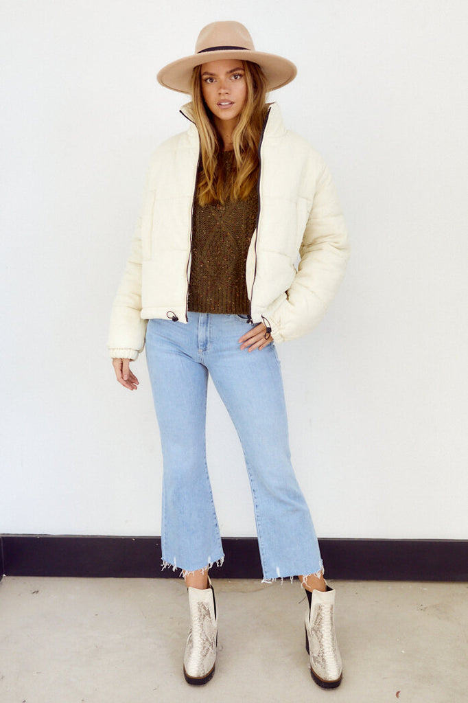 SALE - Harvard Cableknit Sweater - fab'rik