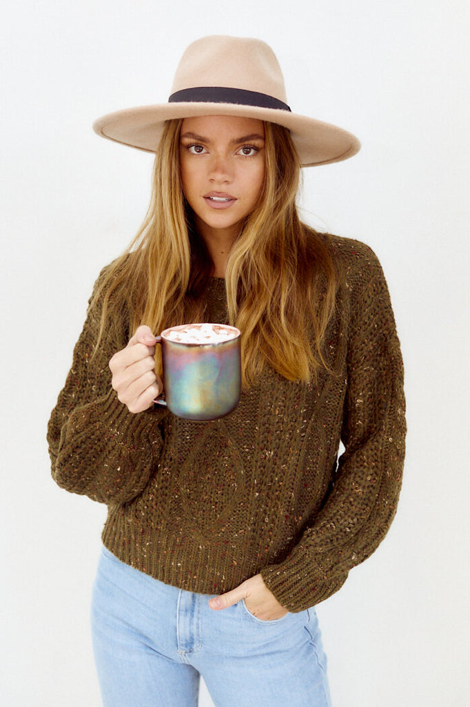 SALE - Harvard Cableknit Sweater - fab'rik