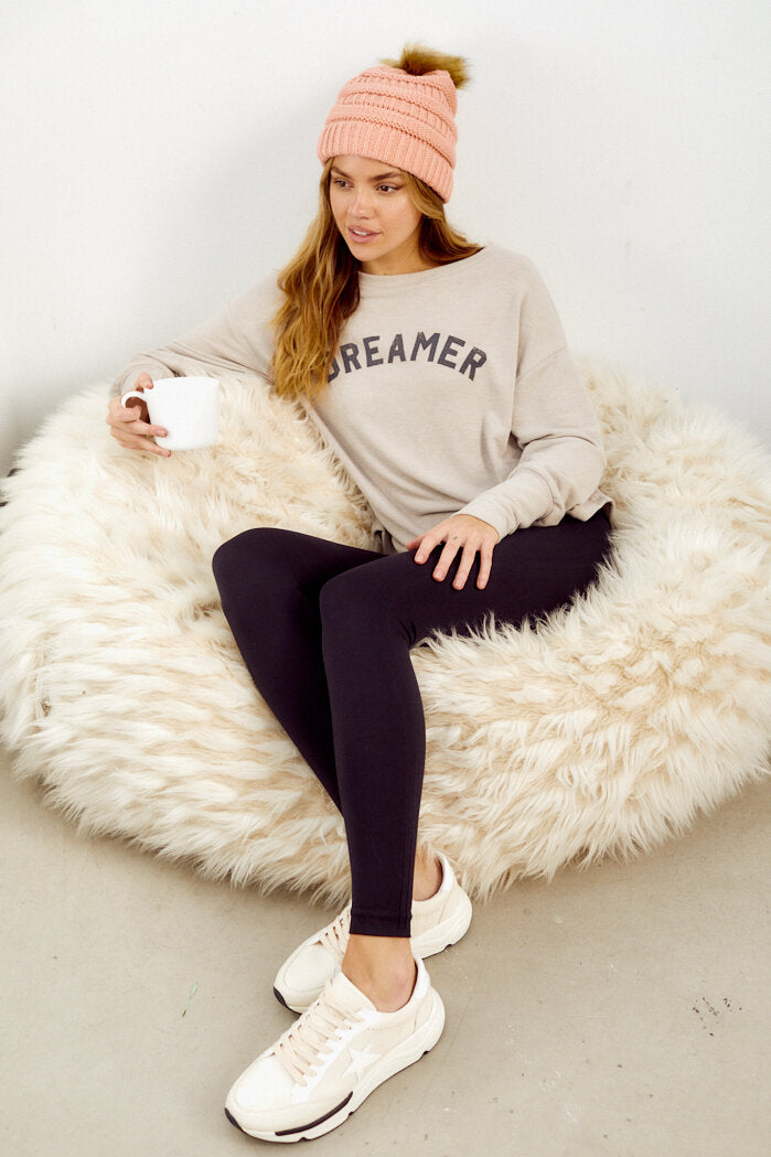 SALE - "Dreamer" Long Sleeve Graphic Tee - fab'rik