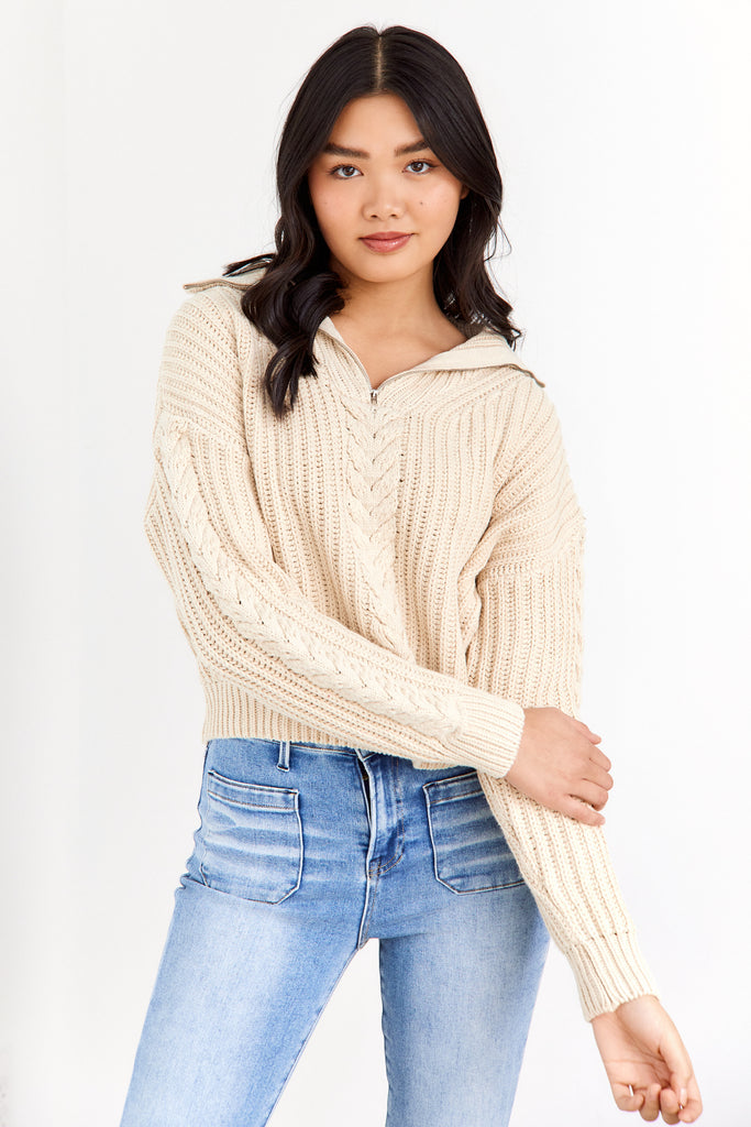 Lille Knit Pullover Sweater - fab'rik