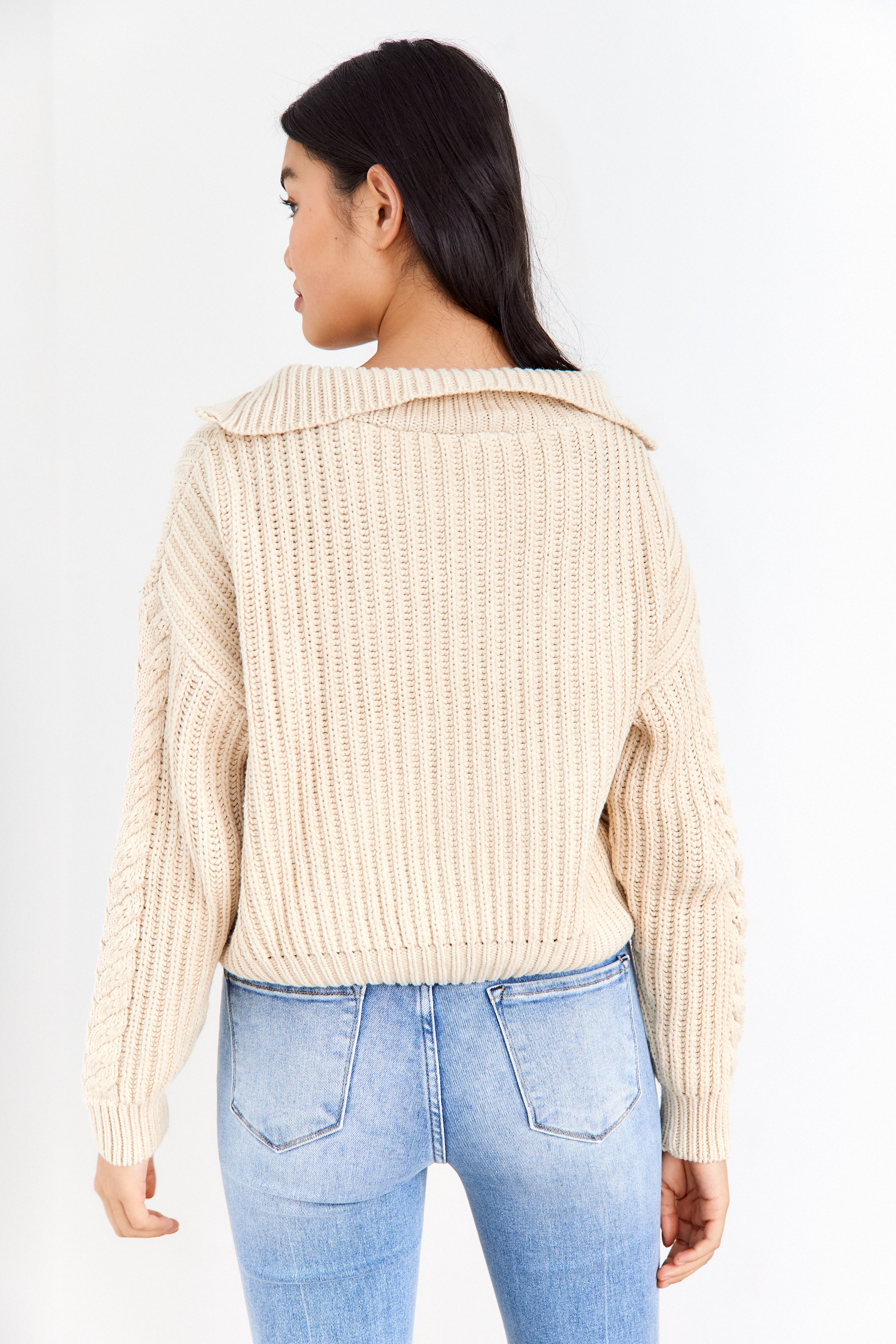 Lille Knit Pullover Sweater - fab'rik
