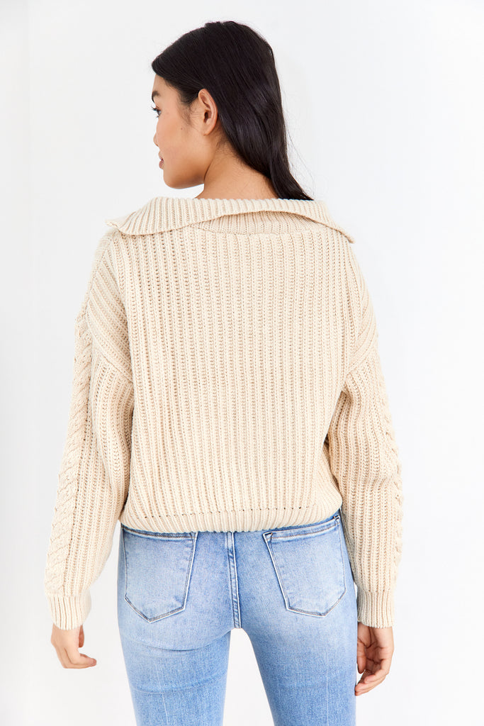 Lille Knit Pullover Sweater - fab'rik
