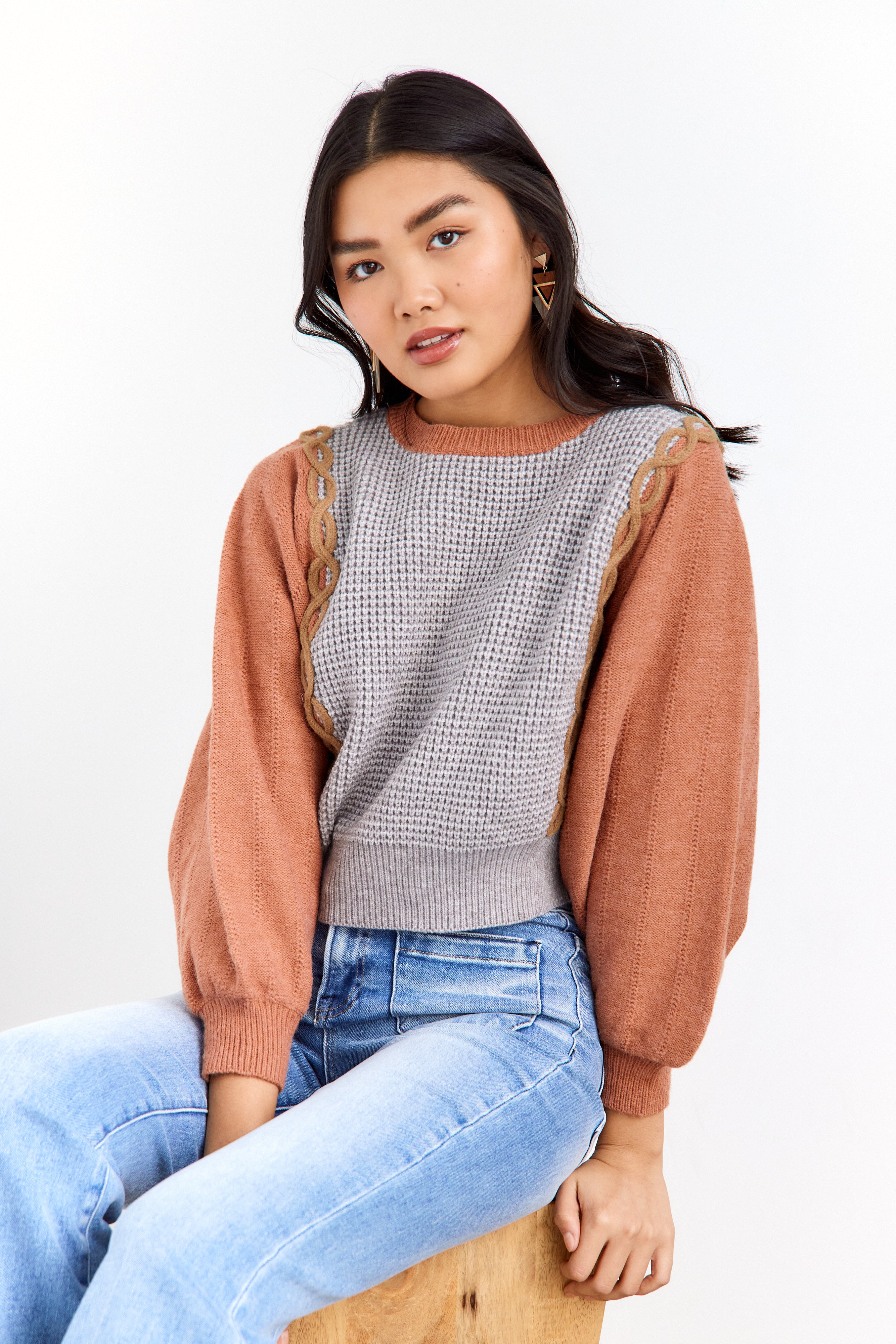 Aziza Pullover Sweater - fab'rik