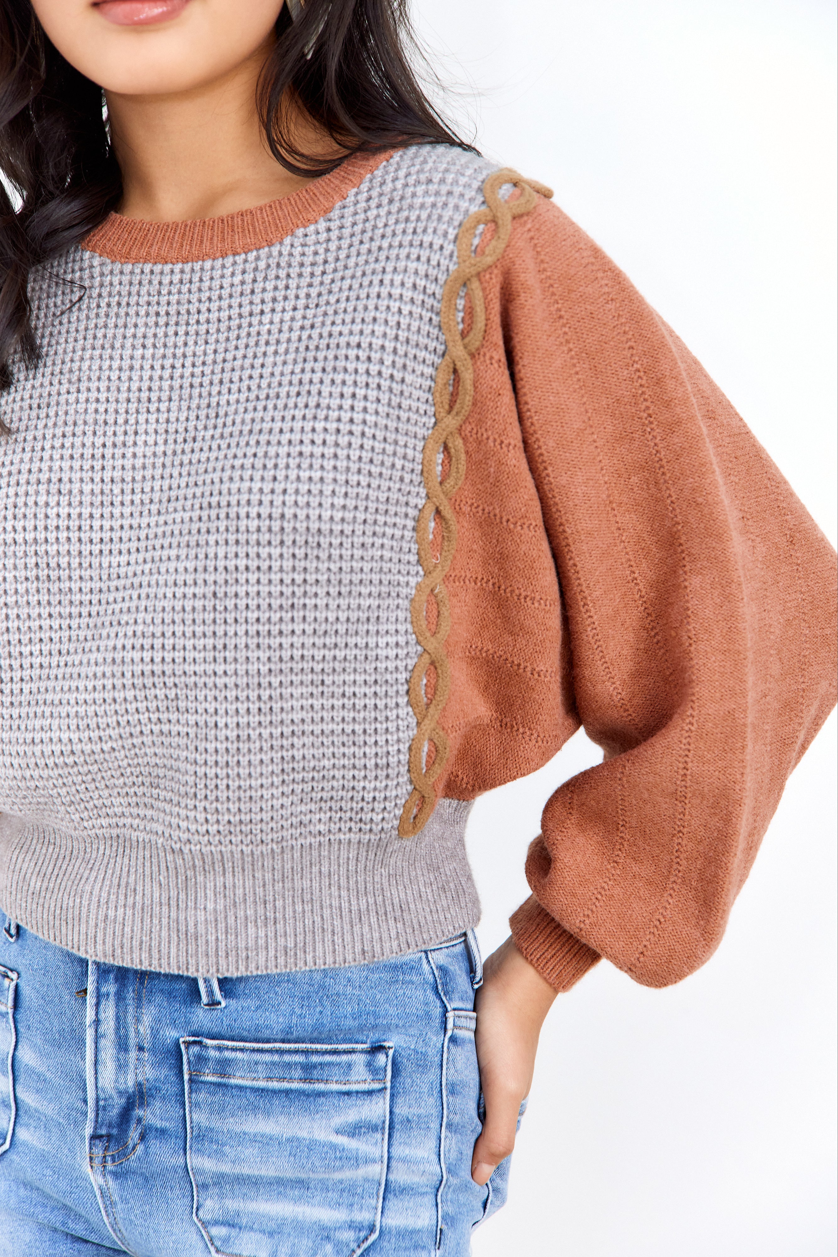 Aziza Pullover Sweater - fab'rik