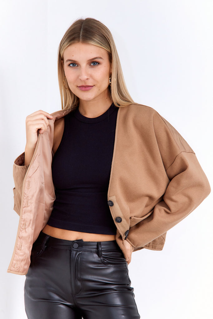 Fiona Button Down Jacket - fab'rik