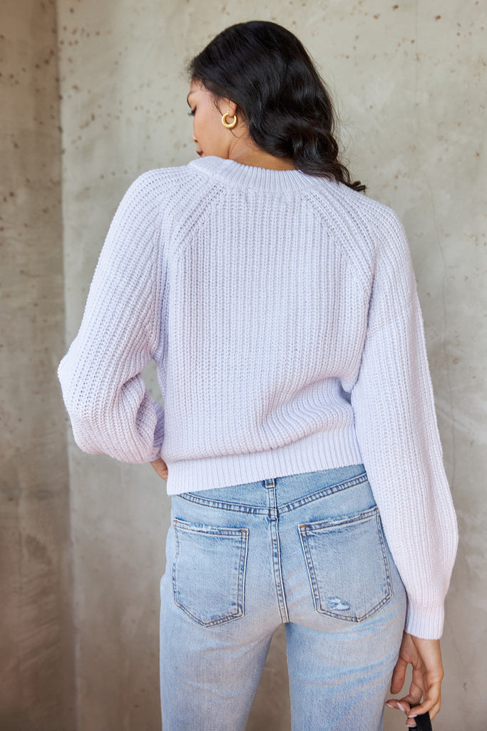 SALE - Kizzi Ribbed Knit Sweater - fab'rik