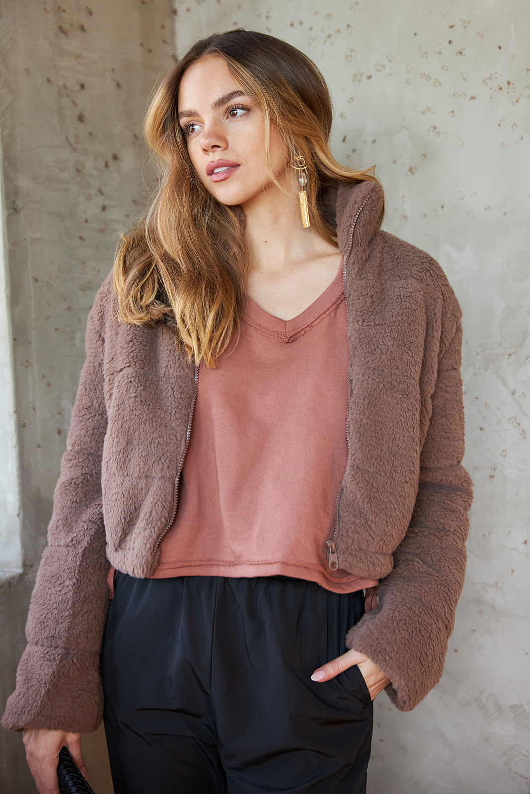 SALE - Coltyn Shearling Jacket - fab'rik