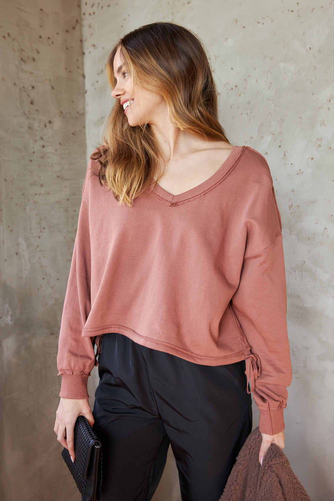 Adette Cinch Waist Sweater - fab'rik