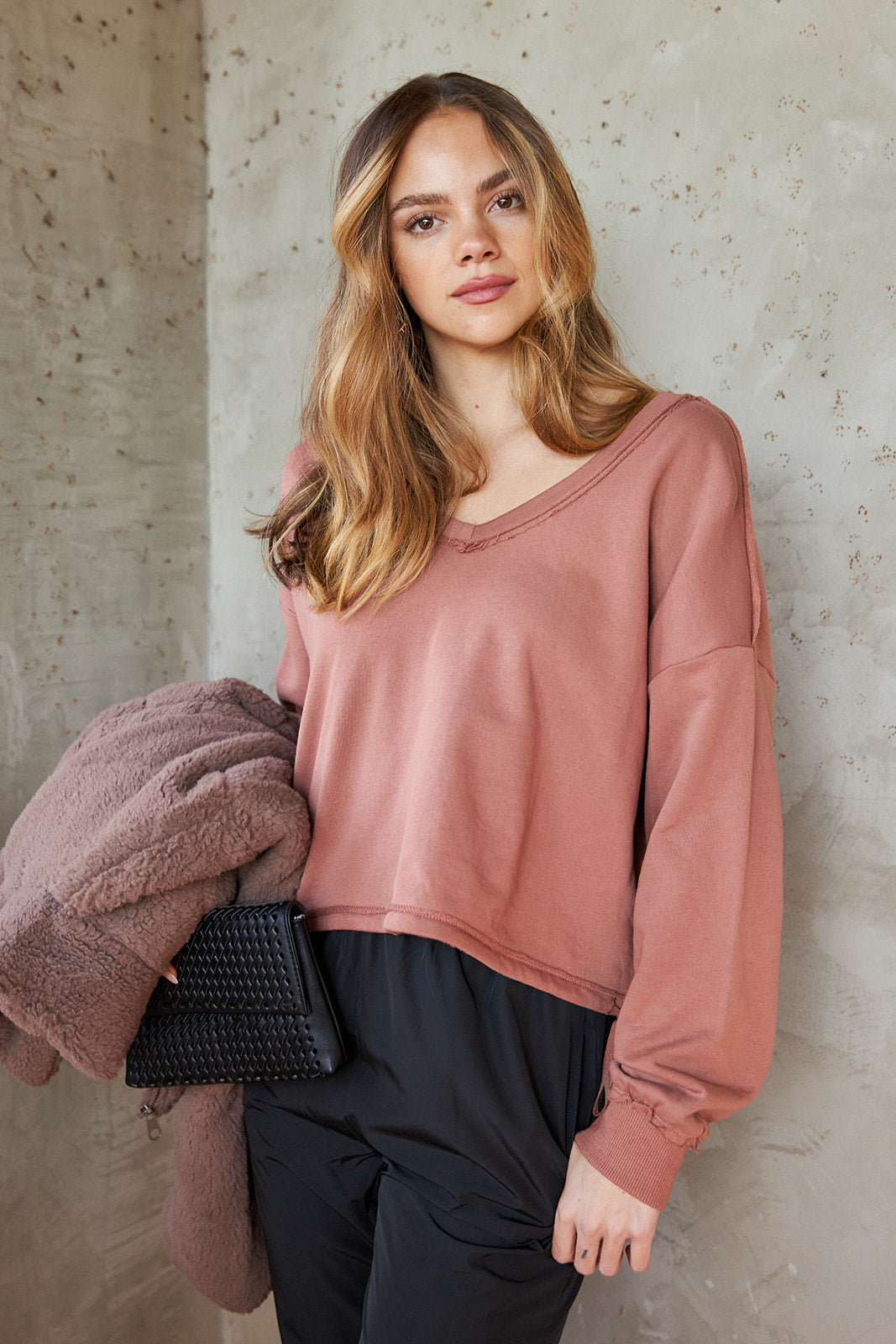 Adette Cinch Waist Sweater - fab'rik