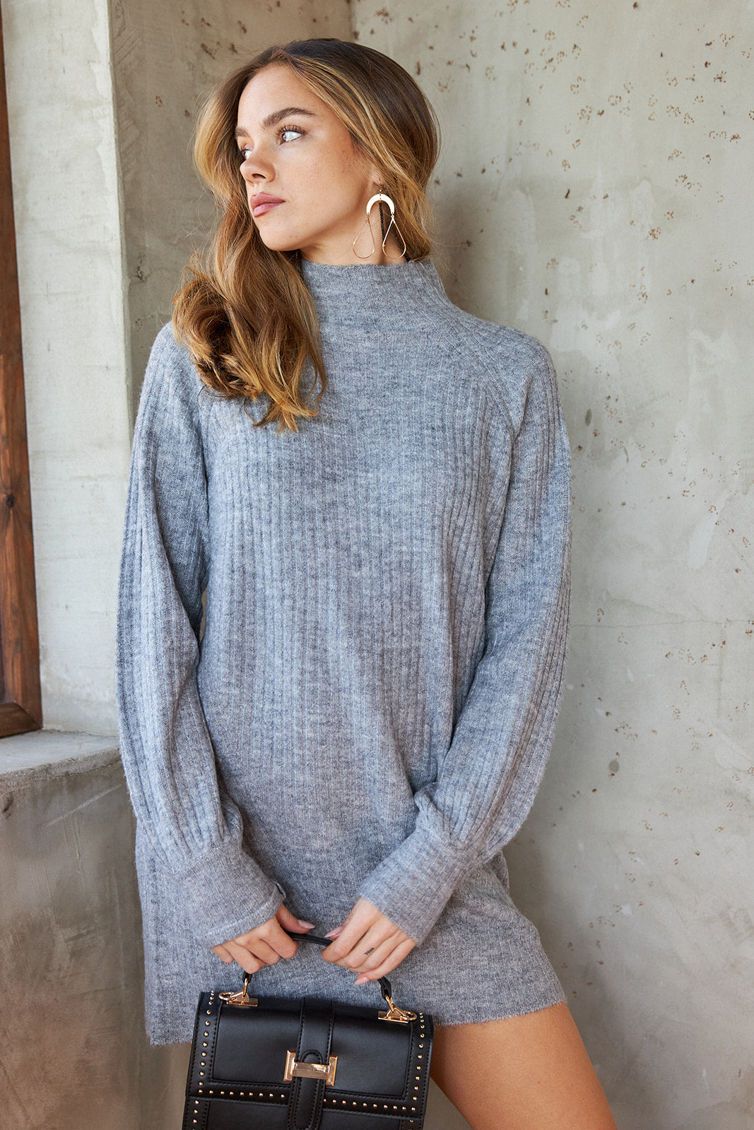 SALE - Madelina Sweater Dress - fab'rik