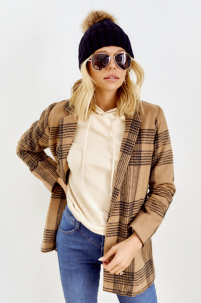 Darci Plaid Blazer - fab'rik