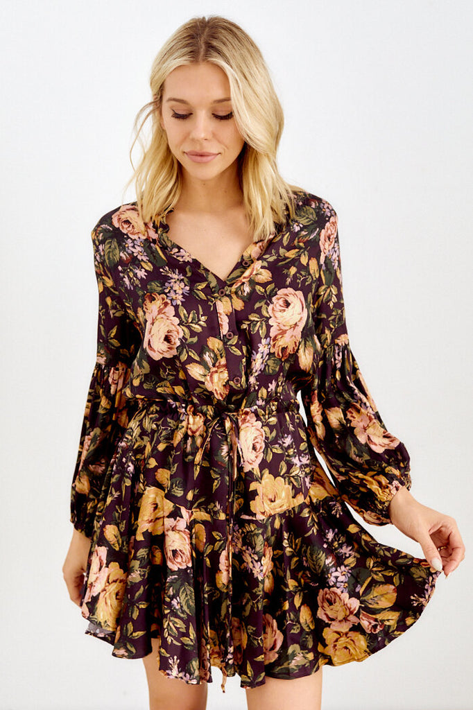 SALE - Isabel Floral Dress - fab'rik