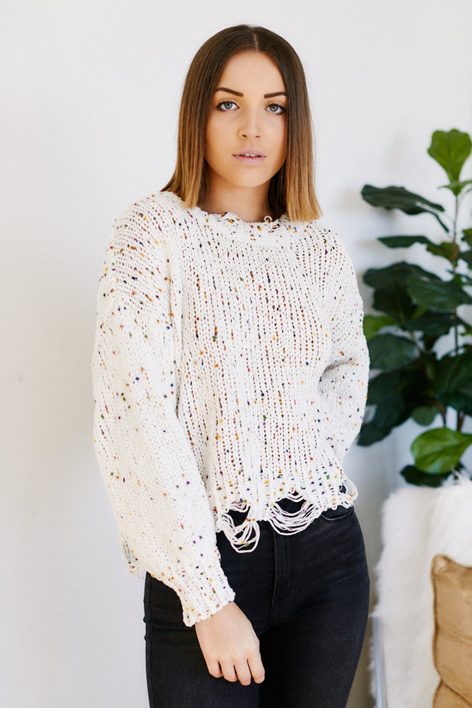 Adair Multi Colored Sweater - fab'rik