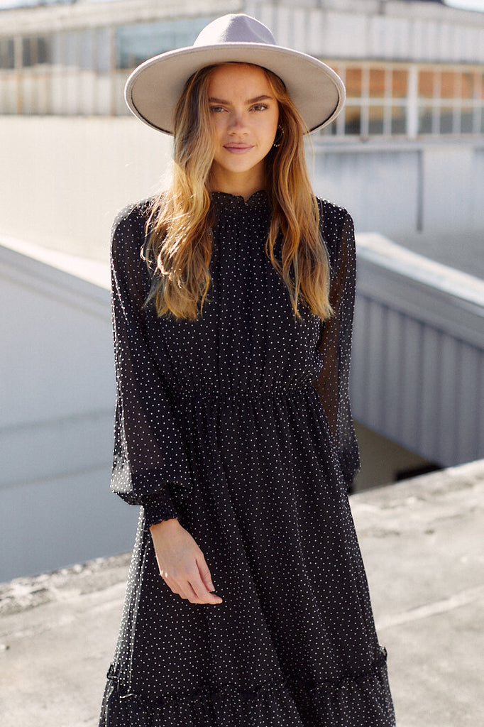 SALE - Arella Tiered Midi Dress - fab'rik