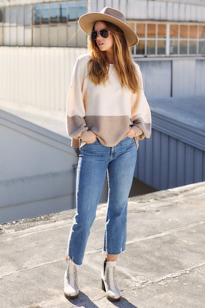 Elena Balloon Sleeve Sweater - fab'rik