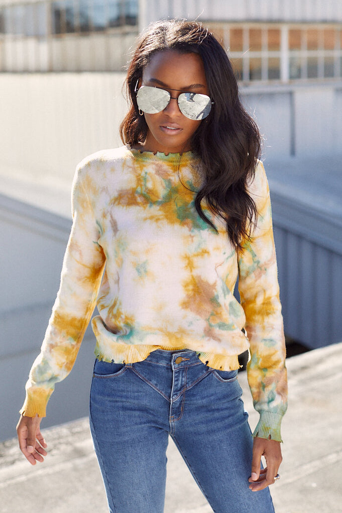 SALE - Brooklyn Tie Dye Sweater - fab'rik