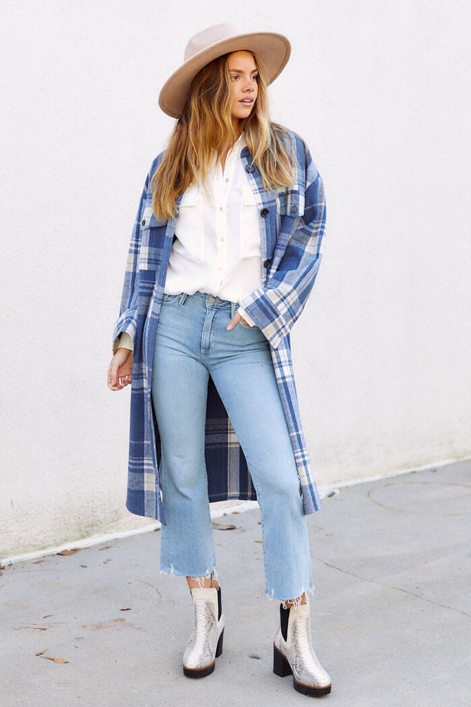 SALE - Lorene Plaid Jacket - fab'rik