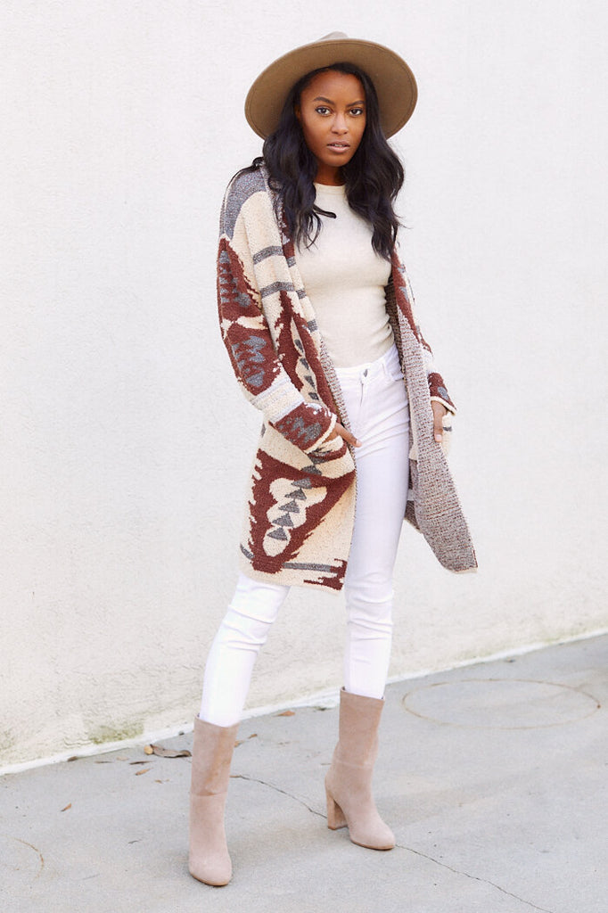 Aldridge Southwestern Cardigan - fab'rik
