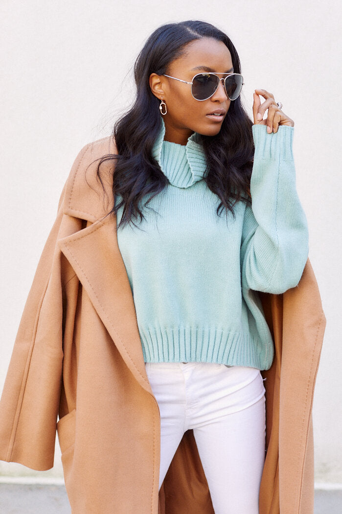SALE - Margie Turtleneck Sweater - fab'rik