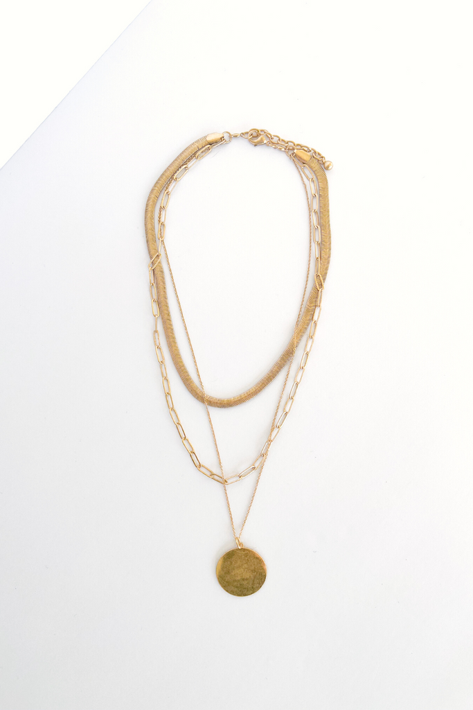 Reign Layered Necklace - fab'rik