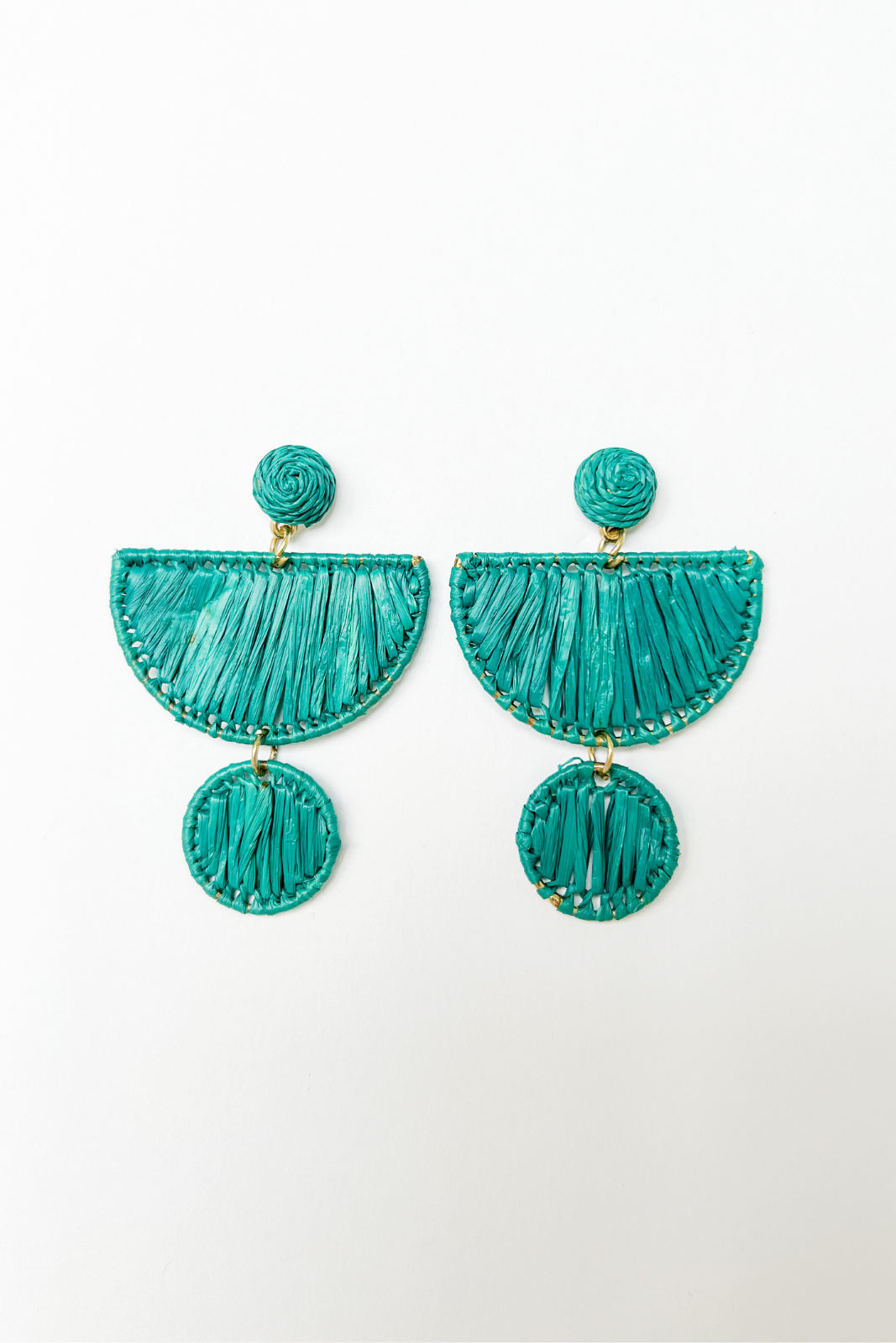 Eva Round Link Earrings - fab'rik
